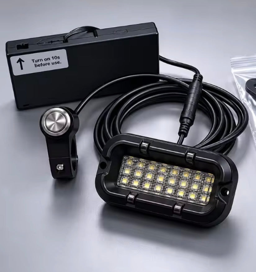 battery powered rock light