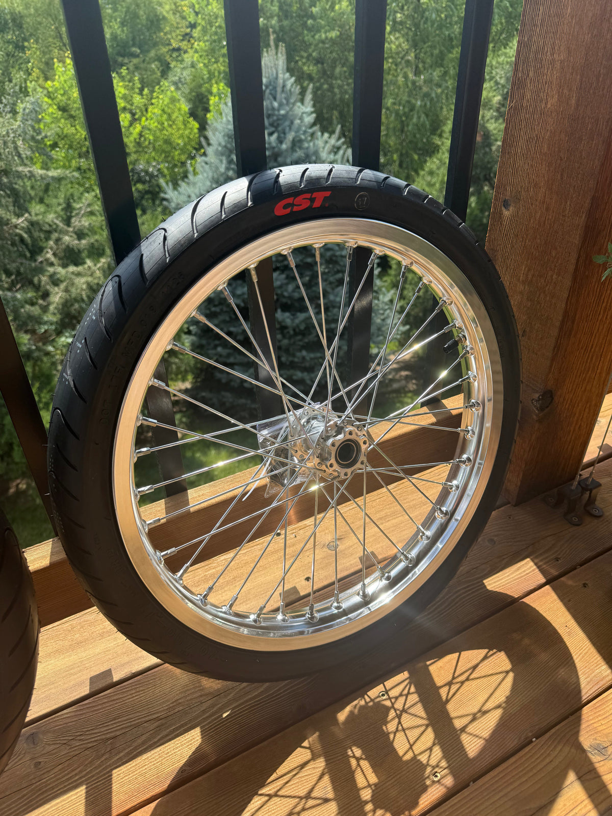 Talaria X3/MX3/MX4 Surron LBX 79bike Eride chrome CST supermoto wheelset (preorder)