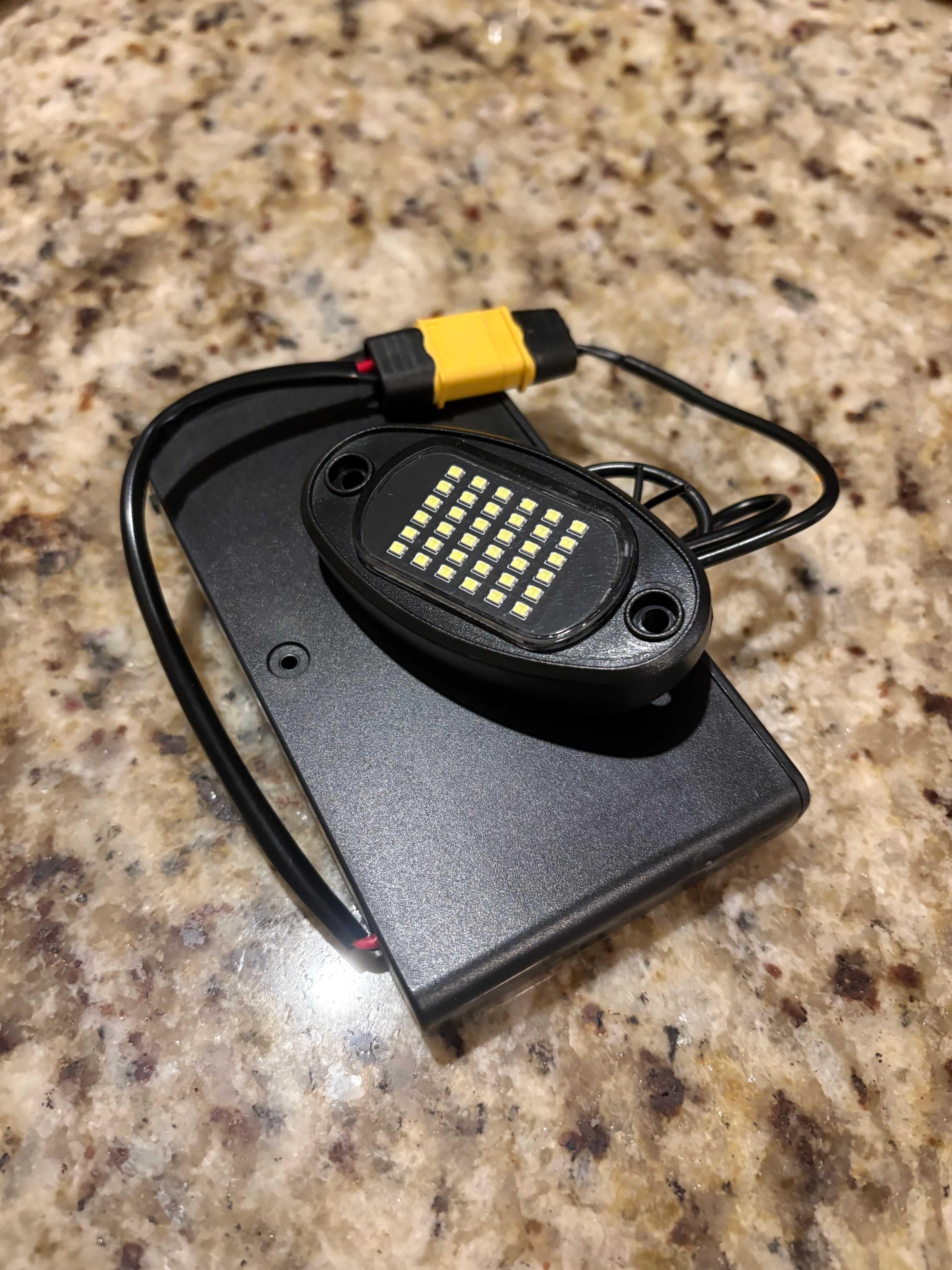 battery powered rock light